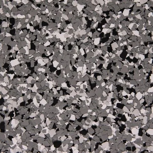 Black + Gray Flake Chip